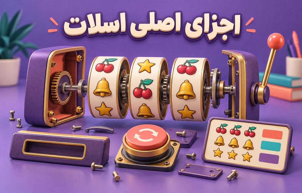 اجزای اصلی یک بازی اسلات را بشناسید